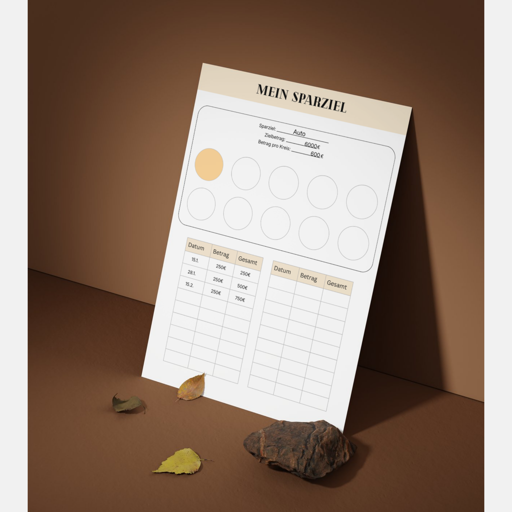 Monatsbudget-Planer