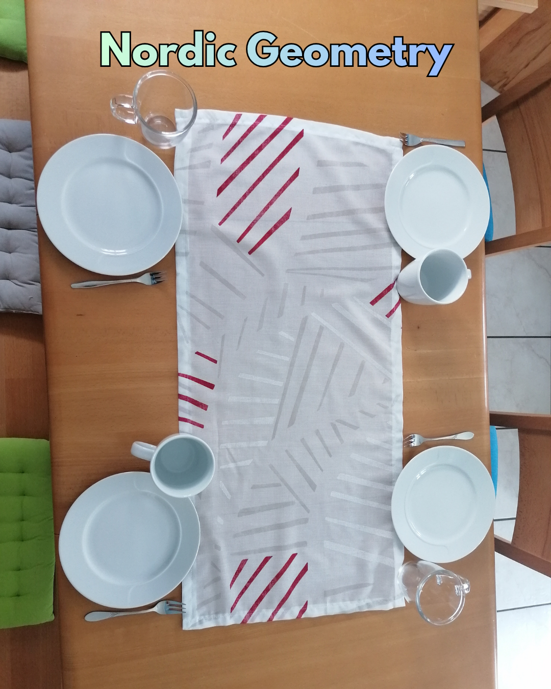 Exklusiver Tischläufer
