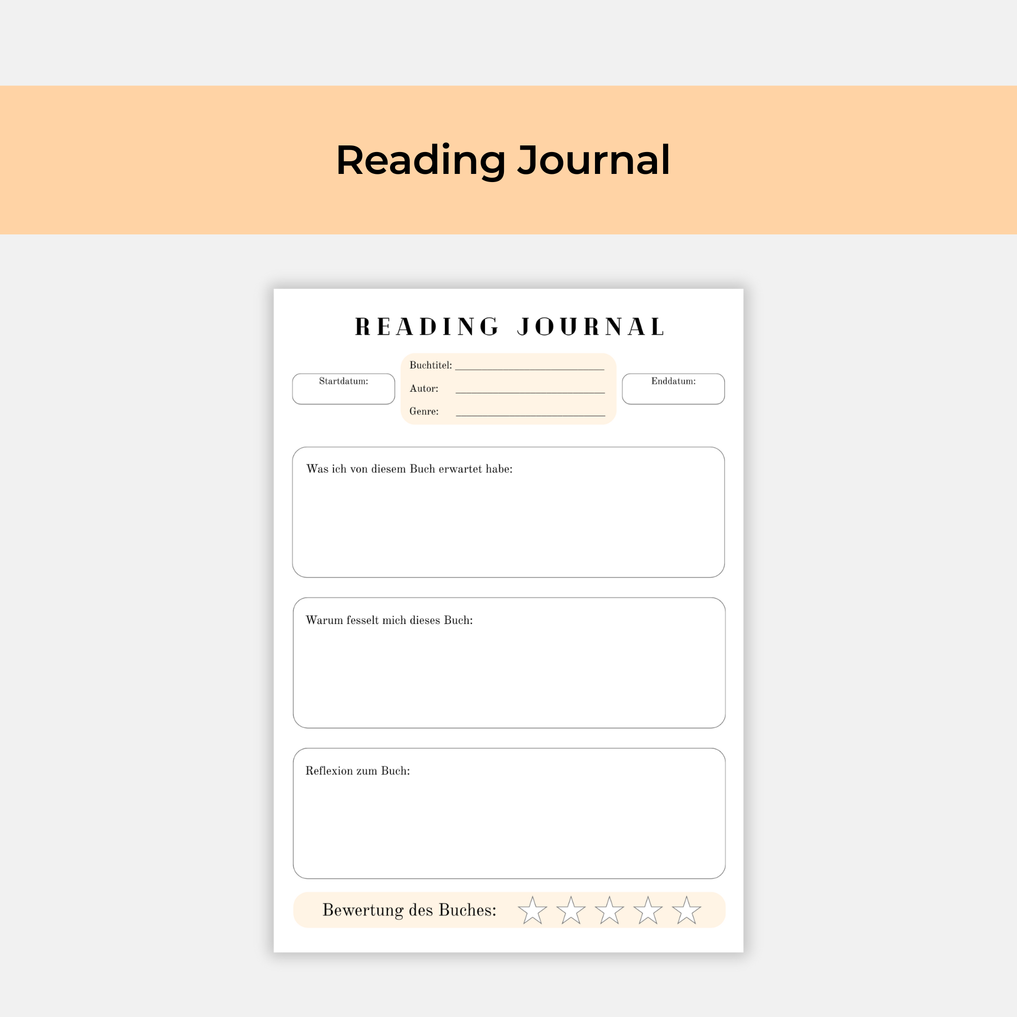 Reading Journal