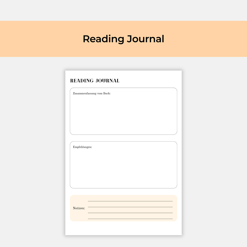 Reading Journal