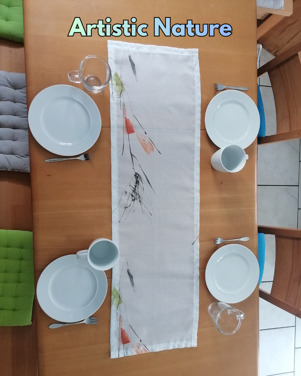 Exklusiver Tischläufer