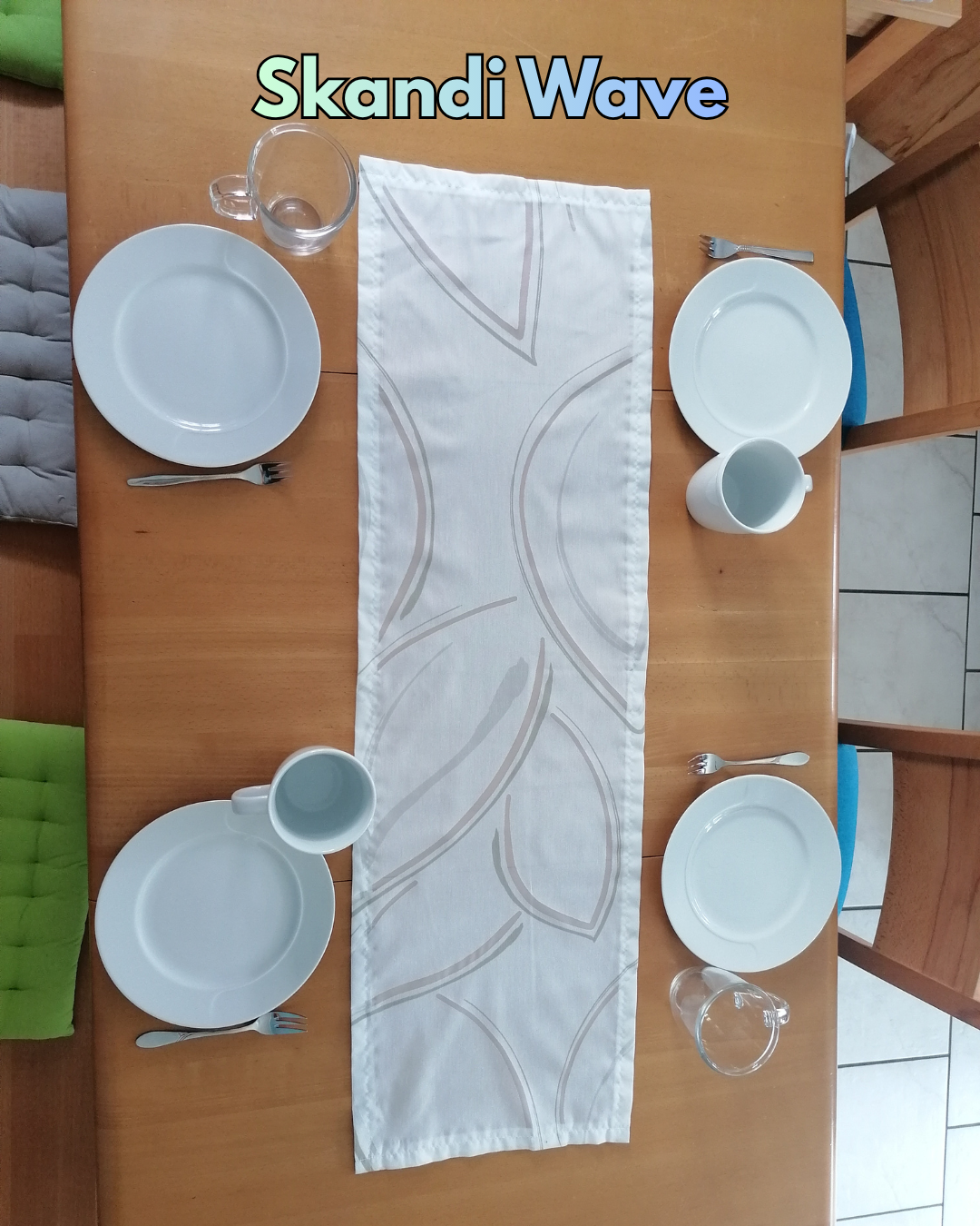 Exklusiver Tischläufer