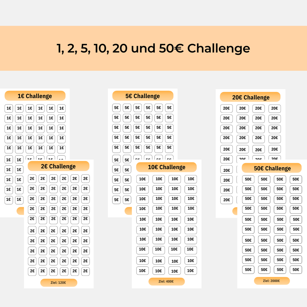 Großes Spar-Challenge Set