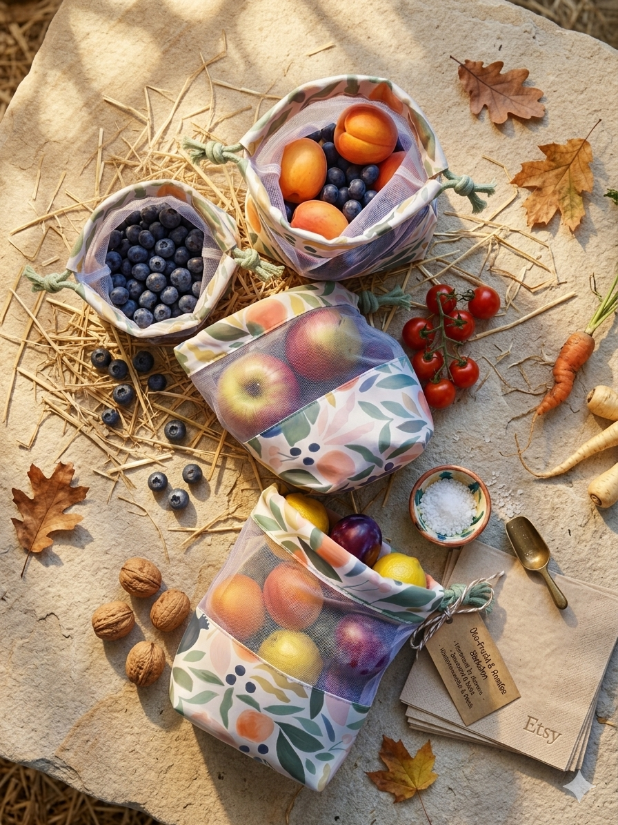 Obst- und Gemüsenetze