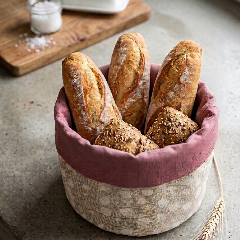 2-in-1 Brotkorb
