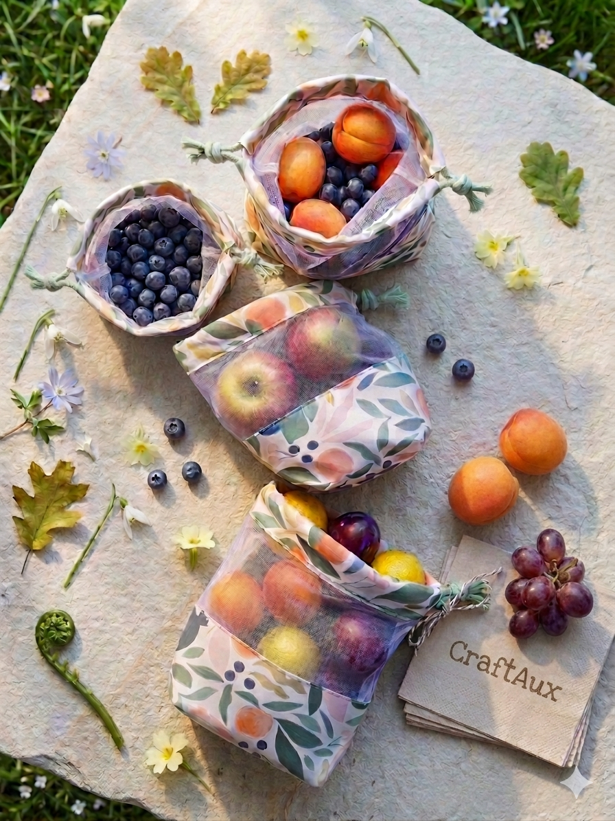 Obst- und Gemüsenetze